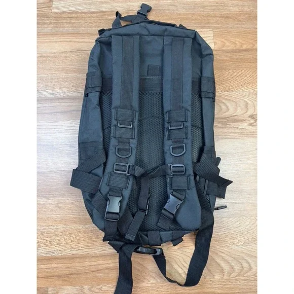 EVATAC Tactical Backpack Black 25L NEW - Picture 8 of 11